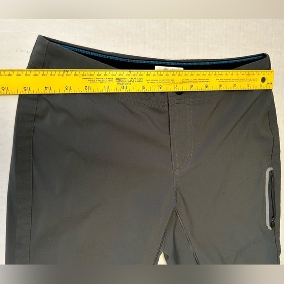 Columbia Omni Shield advanced repellency grey crop pants Sz-6. H14 - Picture 6 of 9